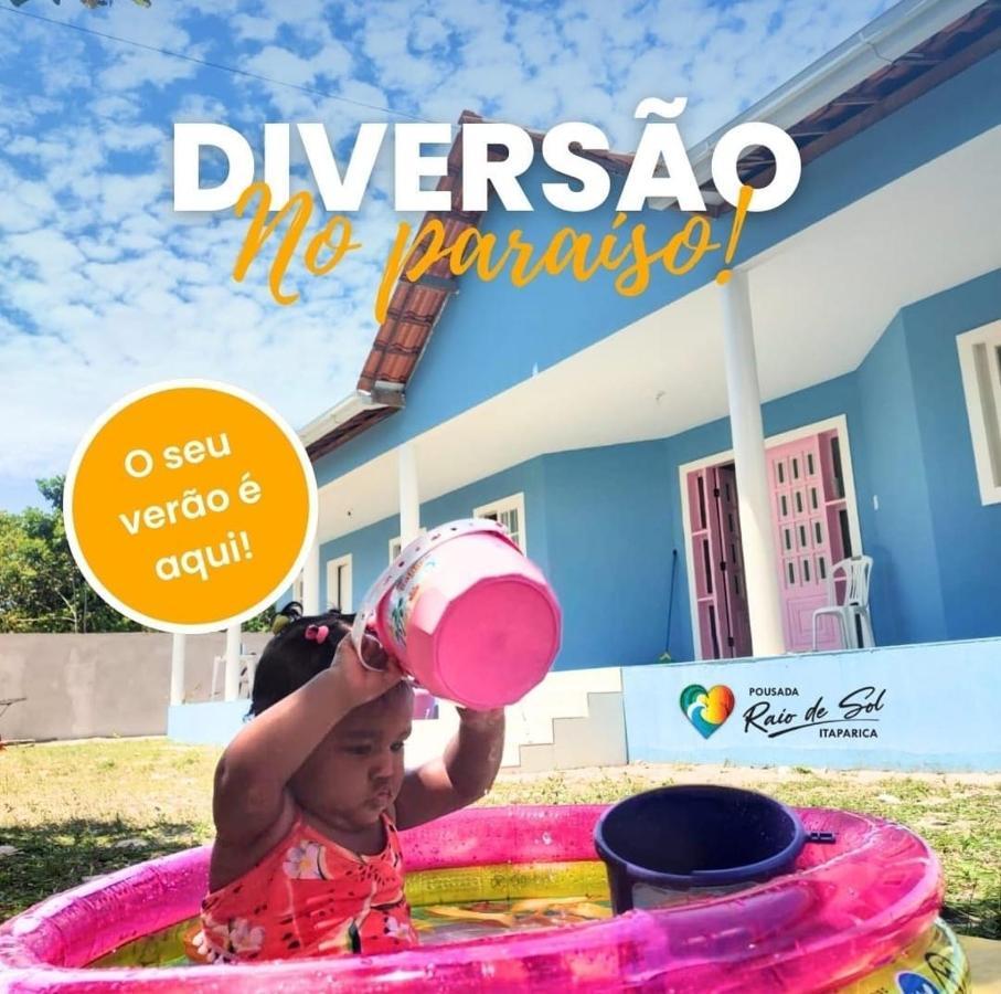 Pousada Raio De Sol - Ilha De Itaparica- Catu A 150 M Da Praia Exterior foto